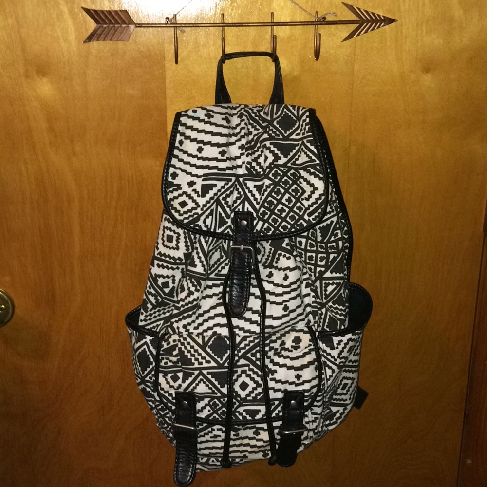 Tribal Print Backpack